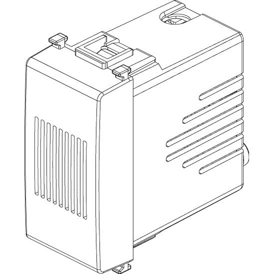 Vimar Plana Bell, 120V AC, 50-60 Hz, 70 dB, IP40, Flush-Mounted — Quality Boat Parts