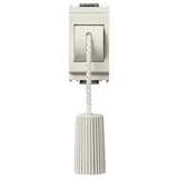 Vimar IDEA 1P NO Cord-Operated Push Button, 10A, 250V, IP40, 1.5 m Cord, Halogen-Free Thermoplastic — Quality Boat Parts