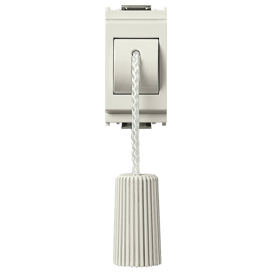 Vimar IDEA 1P NO Cord-Operated Push Button, 10A, 250V, IP40, 1.5 m Cord, Halogen-Free Thermoplastic — Quality Boat Parts