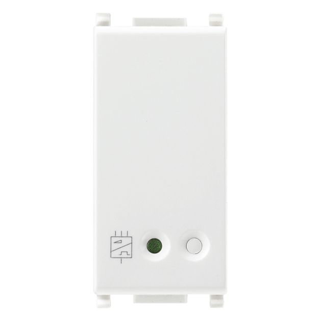 Vimar Plana 2-Switch Bus Interface, By-me Plus, 1 Module, IP40, Flush Mount, LED — Quality Boat Parts