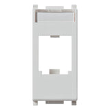 Vimar Plana MINI-COM Panduit Adaptor, Label Space, 22.3 x 49 x 20.5 mm — Quality Boat Parts