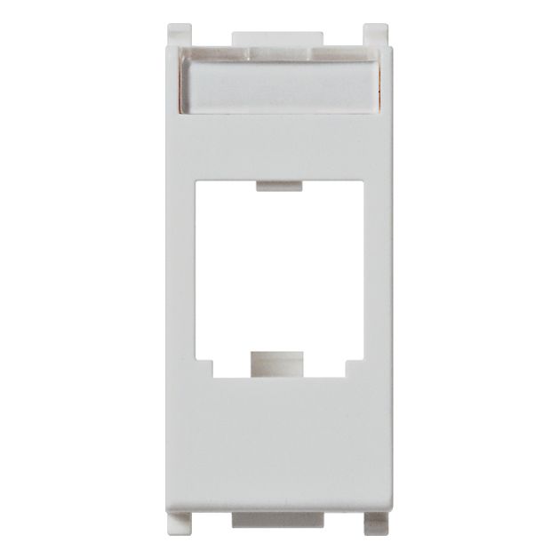 Vimar Plana MINI-COM Panduit Adaptor, Label Space, 22.3 x 49 x 20.5 mm — Quality Boat Parts