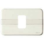 Vimar LINEA Classica 1-Module Self-Bearing Cover Plate, For 3-Module Flush Mount Boxes, Thermoplastic, Halogen-Free — Quality Boat Parts