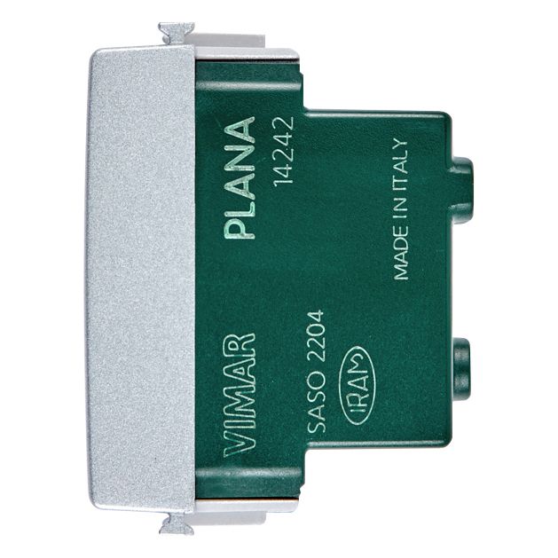 Vimar Plana 2P+E USA SICURY Outlet, 15A, 127V, IP20, Flush-Mounted — Quality Boat Parts