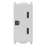 Vimar Plana Series 2P+E American Outlet, 15A, 250V, IP20, Flush-Mounted — Quality Boat Parts