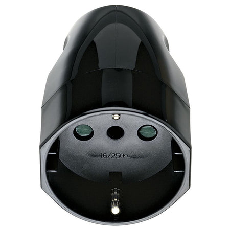 Vimar Supernova SICURY Italian Standard P30 Axial Socket Outlet, 2P+E, 16A, 250V, IP20 — Quality Boat Parts