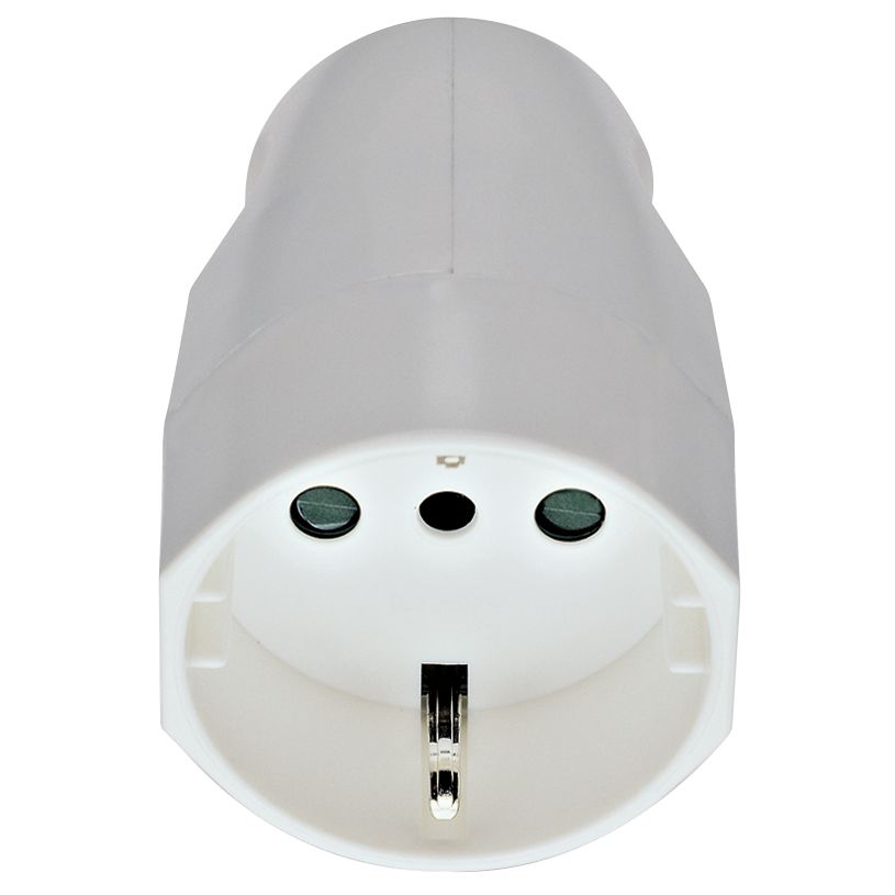 Vimar Supernova SICURY Italian Standard P30 Axial Socket Outlet, 2P+E, 16A, 250V, IP20 — Quality Boat Parts
