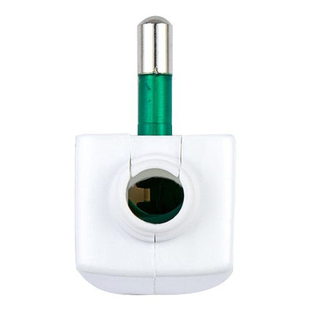 Vimar Supernova SPA17 Flat Plug, Italian Standard, 2P+E, 16A, 250V, 90 Degree Cable Entry — Quality Boat Parts