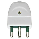 Vimar Supernova S17 2P+E Axial Plug, 16A, 250V, IP20 — Quality Boat Parts