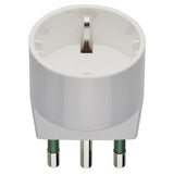 Vimar Sicury S17 to P30 Socket Adapter, 2P+E, 16A, 250V, 1500W — Quality Boat Parts