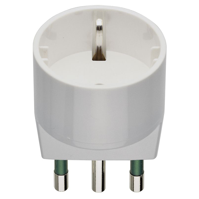 Vimar Sicury S17 to P30 Socket Adapter, 2P+E, 16A, 250V, 1500W — Quality Boat Parts