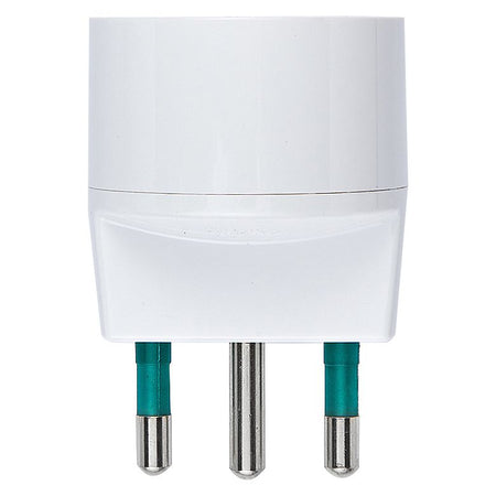 Vimar Sicury S17 to P30 Socket Adapter, 2P+E, 16A, 250V, 1500W — Quality Boat Parts