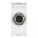 Vimar Plana S-Video Socket Connector, 4-Pin, Flush Mount, IP20 — Quality Boat Parts