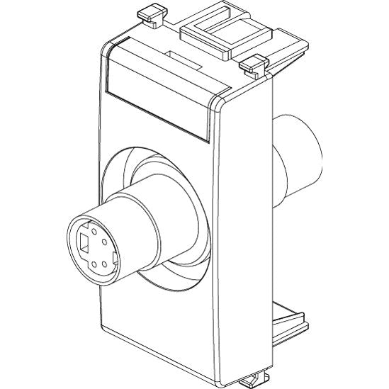 Vimar Plana S-Video Socket Connector, 4-Pin, Flush Mount, IP20 — Quality Boat Parts