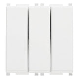 Vimar Plana Three 1P 20AX 1-Way Switches, 250V, 2-Module, Lightable, IP40 ([vimar.com][1])  [1]: https://www.vimar.com/en/int/catalog/product/index/code/14003 "Three 1P 20AX 1-way switches white - 14003 - Vimar" — Quality Boat Parts