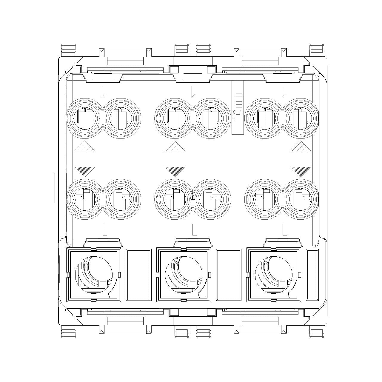 Vimar Plana Three 1P 20AX 1-Way Switches, 250V, 2-Module, Lightable, IP40 ([vimar.com][1])  [1]: https://www.vimar.com/en/int/catalog/product/index/code/14003 "Three 1P 20AX 1-way switches white - 14003 - Vimar" — Quality Boat Parts