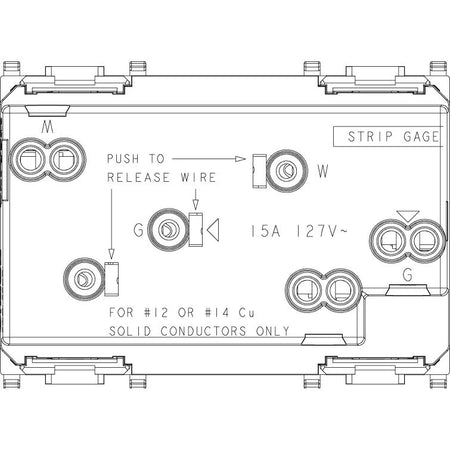 Vimar Plana 2P+E Duplex SICURY Socket Outlet, American and Saudi Arabian Standards, 15A, 127V, IP20, Flush Mount — Quality Boat Parts