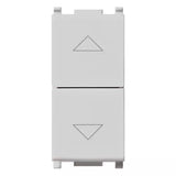 Vimar Plana Two Interlocked 1P NO+NO Push Buttons, 10A 250V, IP40 — Quality Boat Parts