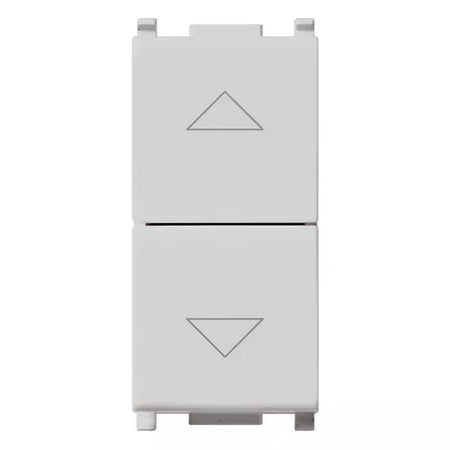 Vimar Plana Two Interlocked 1P NO+NO Push Buttons, 10A 250V, IP40 — Quality Boat Parts