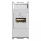 Vimar Plana USB Socket Connector, 1 Module, IP20, Flush-Mounted, Screw Terminals — Quality Boat Parts