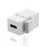 Vimar USB-C Keystone Insert Coupler, Female to Female, Fits Standard Keystone Panels — Quality Boat Parts