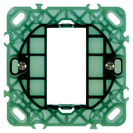 Vimar Plana 1-Module Mounting Frame with Claws, For 60 mm Flush-Mount Boxes — Quality Boat Parts