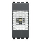 Vimar EIKON 1M LED Emergency Lamp, 230V, IP40, Built-In, 2-Hour Runtime — Quality Boat Parts