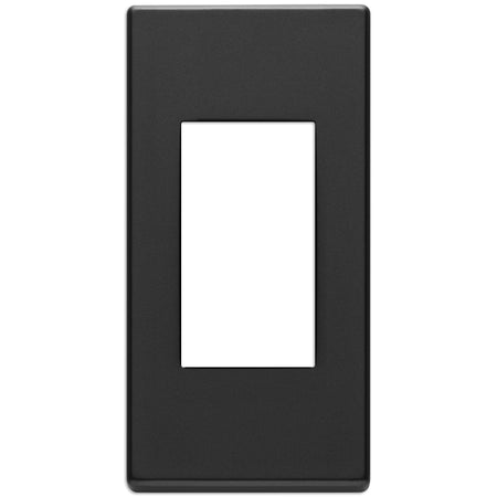 Vimar EIKON 1-Module Cover Plate, Metal, 42 x 82 mm, Clamp Mounting — Quality Boat Parts