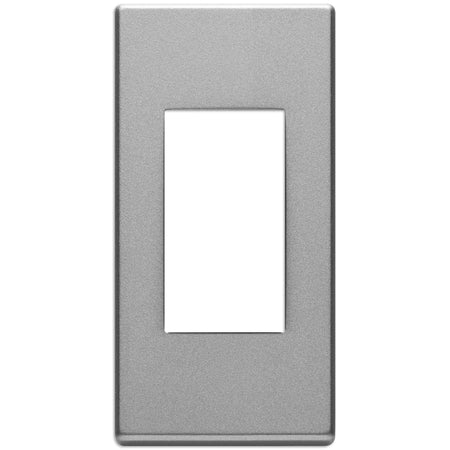 Vimar EIKON 1-Module Cover Plate, Metal, 42 x 82 mm, Clamp Mounting — Quality Boat Parts