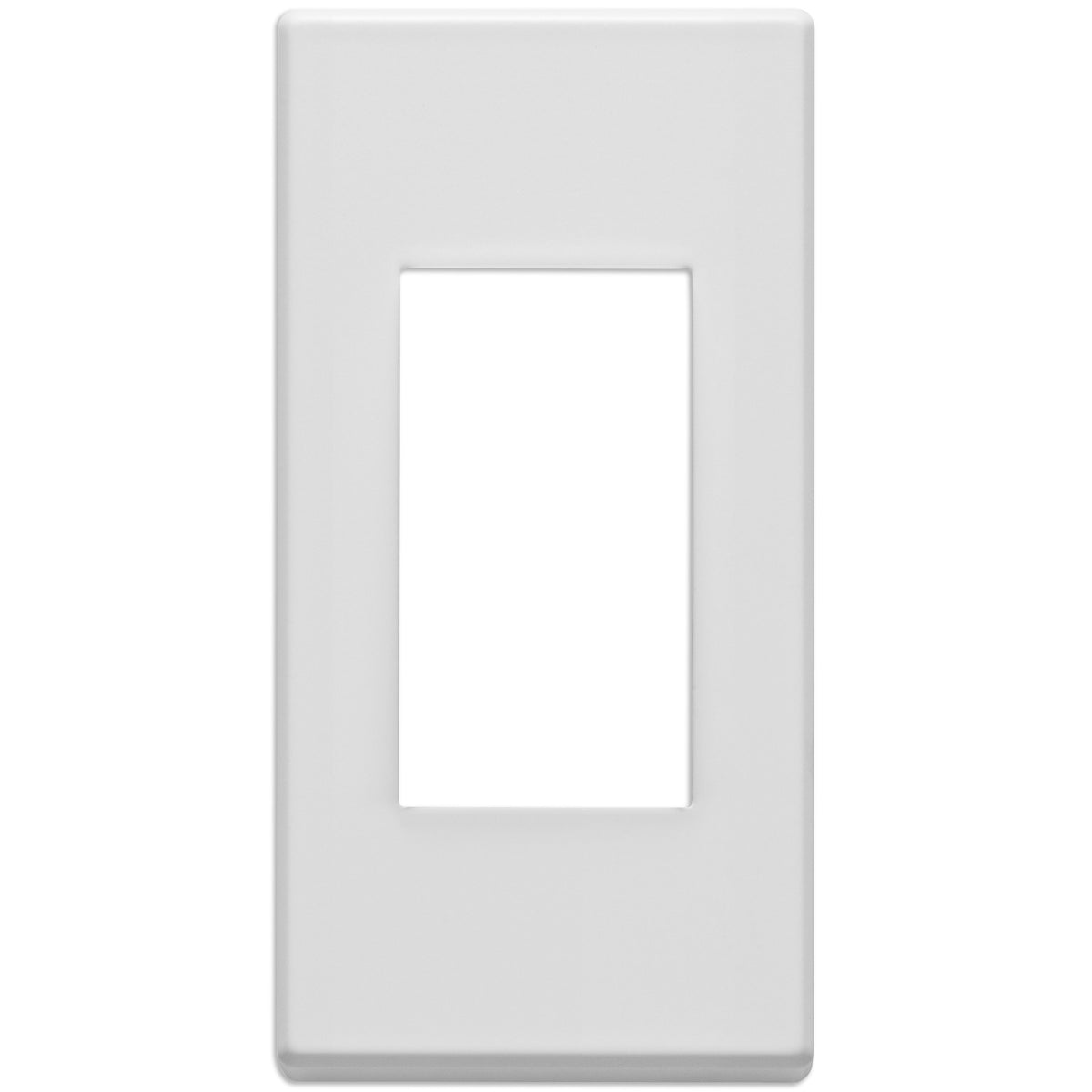 Vimar EIKON 1-Module Cover Plate, Metal, 42 x 82 mm, Clamp Mounting — Quality Boat Parts