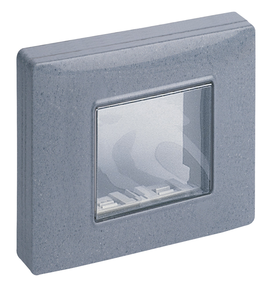 Vimar 2-Module IP55 Cover Plate, For Eikon and Plana Series, With Screws, 60 mm Mounting Boxes — Quality Boat Parts