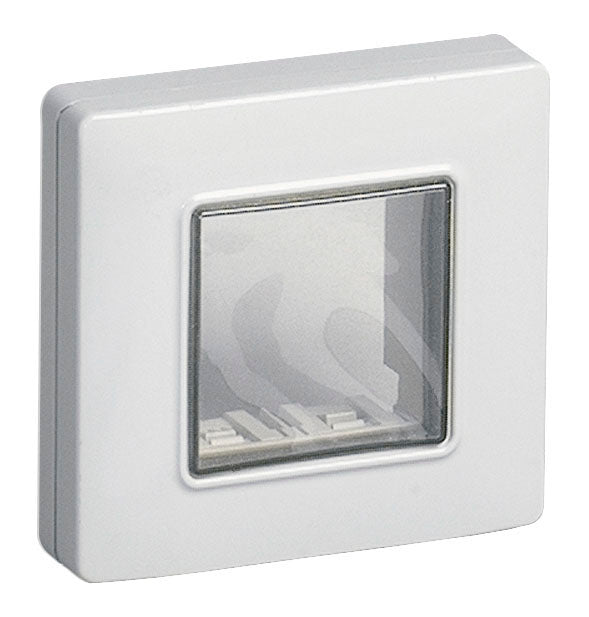 Vimar 2-Module IP55 Cover Plate, For Eikon and Plana Series, With Screws, 60 mm Mounting Boxes — Quality Boat Parts