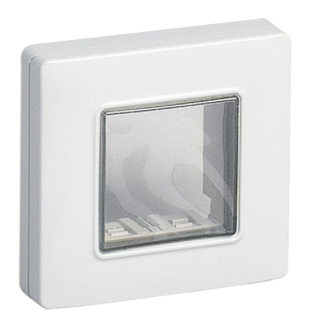 Vimar 2-Module IP55 Cover Plate, For Eikon and Plana Series, With Screws, 60 mm Mounting Boxes — Quality Boat Parts