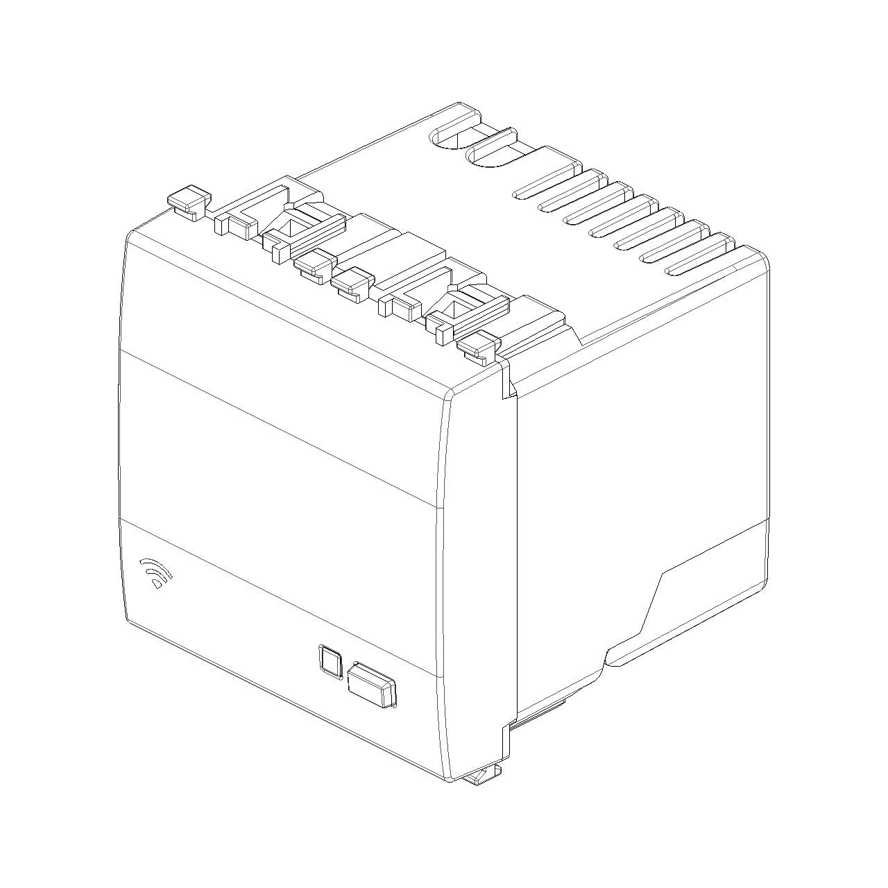 Vimar Eikon Wi-Fi Access Point, 230V, 2 Modules, 2 x 10/100 LAN, 2.4 GHz, IEEE 802.11 b/g/n — Quality Boat Parts