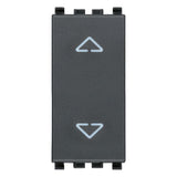 Vimar EIKON 2P 10A 2-Way Push Button, 250V, 6-Terminal, IP40, Central OFF Position — Quality Boat Parts
