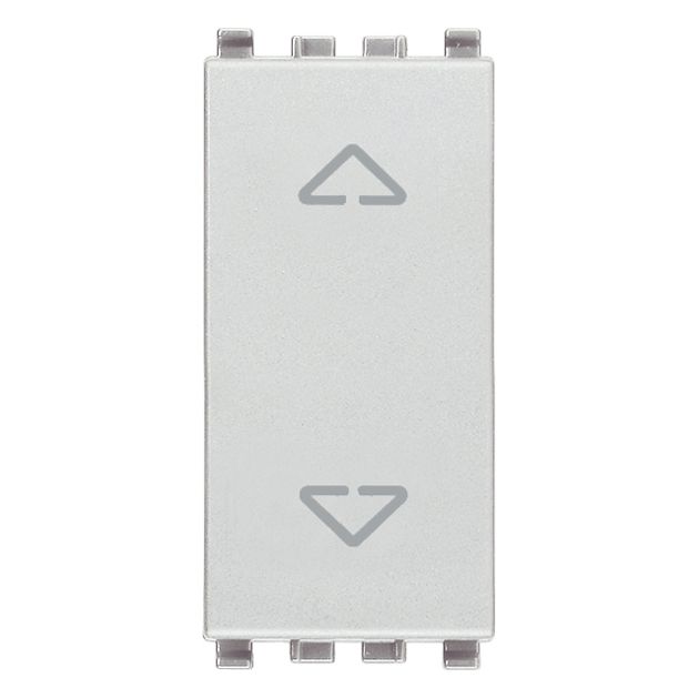 Vimar EIKON 2P 10A 2-Way Push Button, 250V, 6-Terminal, IP40, Central OFF Position — Quality Boat Parts