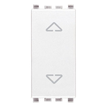 Vimar EIKON 2P 10A 2-Way Push Button, 250V, 6-Terminal, IP40, Central OFF Position — Quality Boat Parts