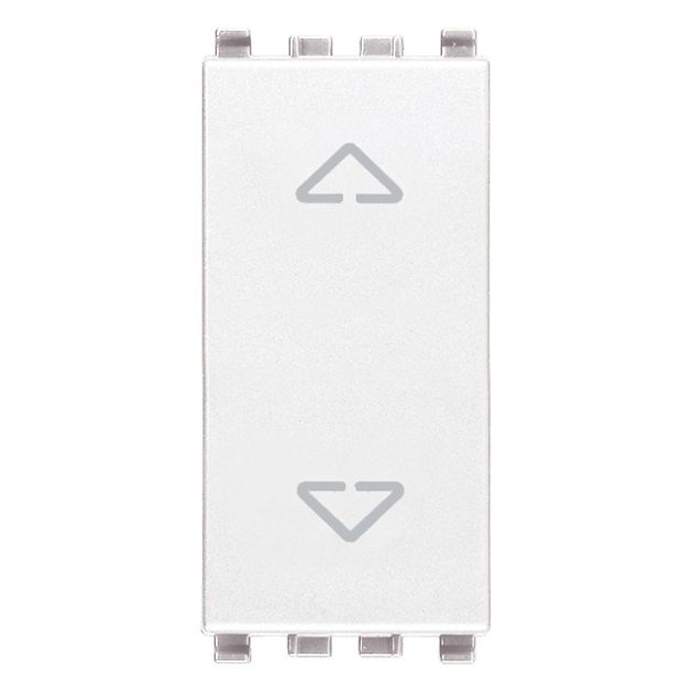 Vimar EIKON 2P 10A 2-Way Push Button, 250V, 6-Terminal, IP40, Central OFF Position — Quality Boat Parts