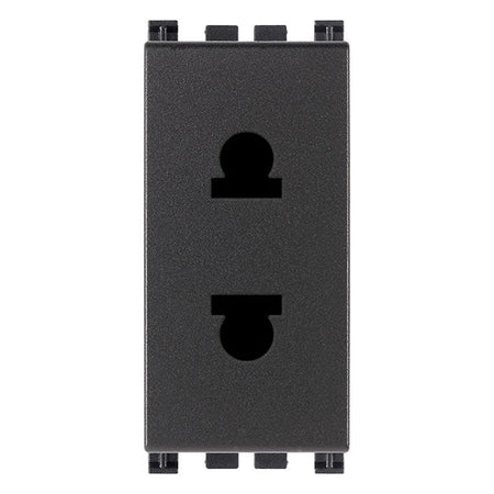 Vimar ARKÉ 2P USA+EU SICURY Outlet, 16A, 250V, IP20, Flush-Mounted — Quality Boat Parts