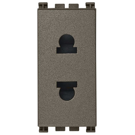 Vimar ARKÉ 2P USA+EU SICURY Outlet, 16A, 250V, IP20, Flush-Mounted — Quality Boat Parts