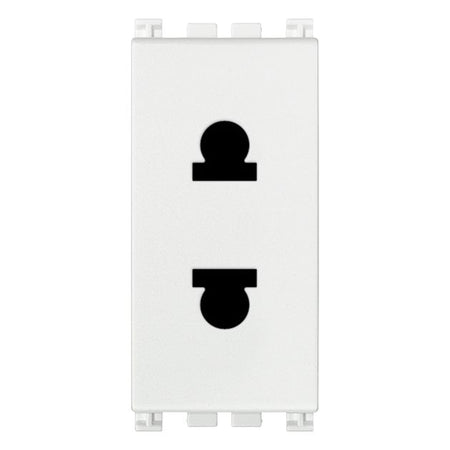 Vimar ARKÉ 2P USA+EU SICURY Outlet, 16A, 250V, IP20, Flush-Mounted — Quality Boat Parts