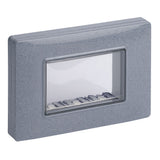 Vimar Isoset 3-Module IP55 Cover Plate, For Eikon, Arké, Plana, With Screws — Quality Boat Parts