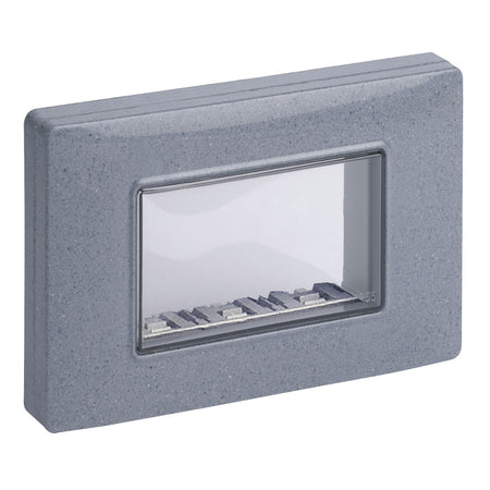 Vimar Isoset 3-Module IP55 Cover Plate, For Eikon, Arké, Plana, With Screws — Quality Boat Parts