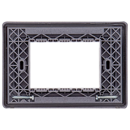 Vimar Isoset 3-Module IP55 Cover Plate, For Eikon, Arké, Plana, With Screws — Quality Boat Parts