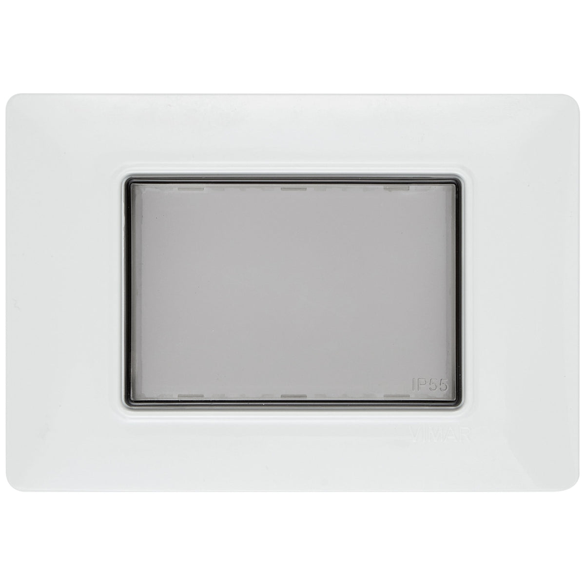 Vimar Isoset 3-Module IP55 Cover Plate, For Eikon, Arké, Plana, With Screws — Quality Boat Parts