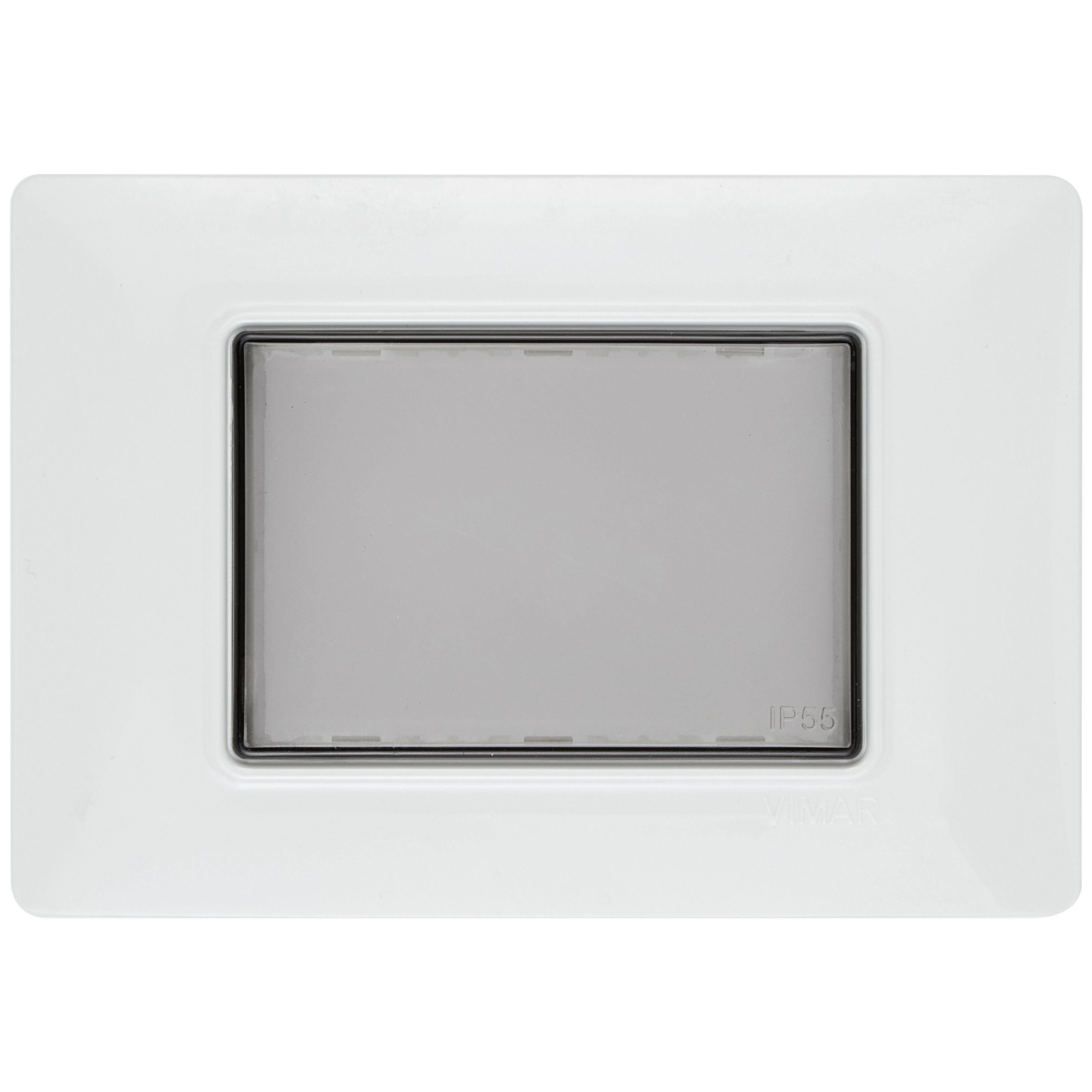 Vimar Isoset 3-Module IP55 Cover Plate, For Eikon, Arké, Plana, With Screws — Quality Boat Parts