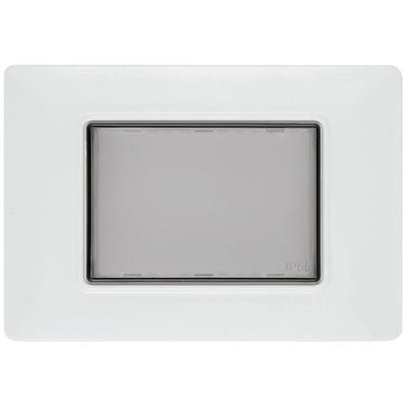 Vimar Isoset 3-Module IP55 Cover Plate, For Eikon, Arké, Plana, With Screws — Quality Boat Parts