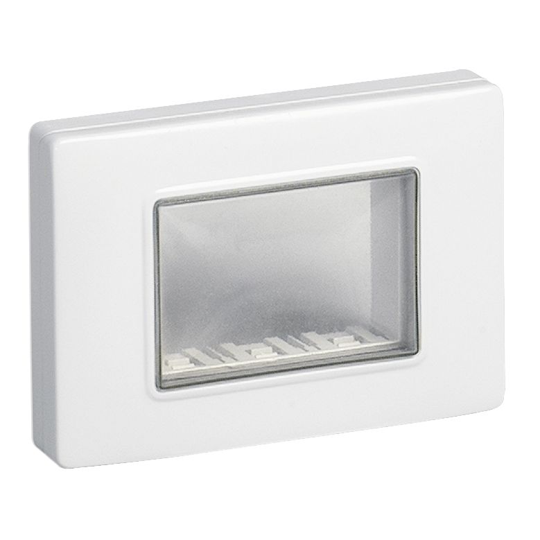 Vimar Isoset 3-Module IP55 Cover Plate, For Eikon, Arké, Plana, With Screws — Quality Boat Parts