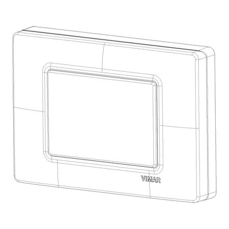Vimar Isoset 3-Module IP55 Cover Plate, For Eikon, Arké, Plana, With Screws — Quality Boat Parts