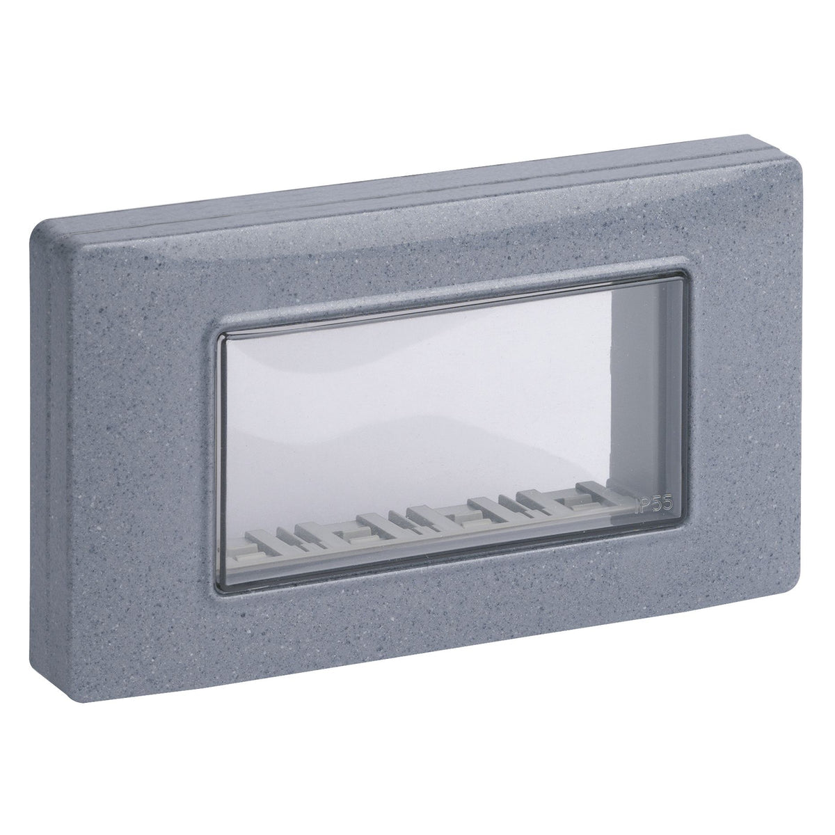 Vimar 4-Module IP55 Cover Plate, For Eikon and Plana Series, For 4-Module Flush Mounting Boxes, With Screws — Quality Boat Parts